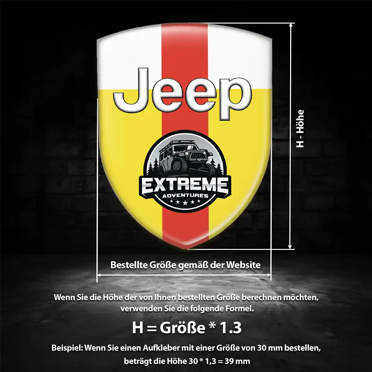 Jeep Emblem Auto Exterieurdesign