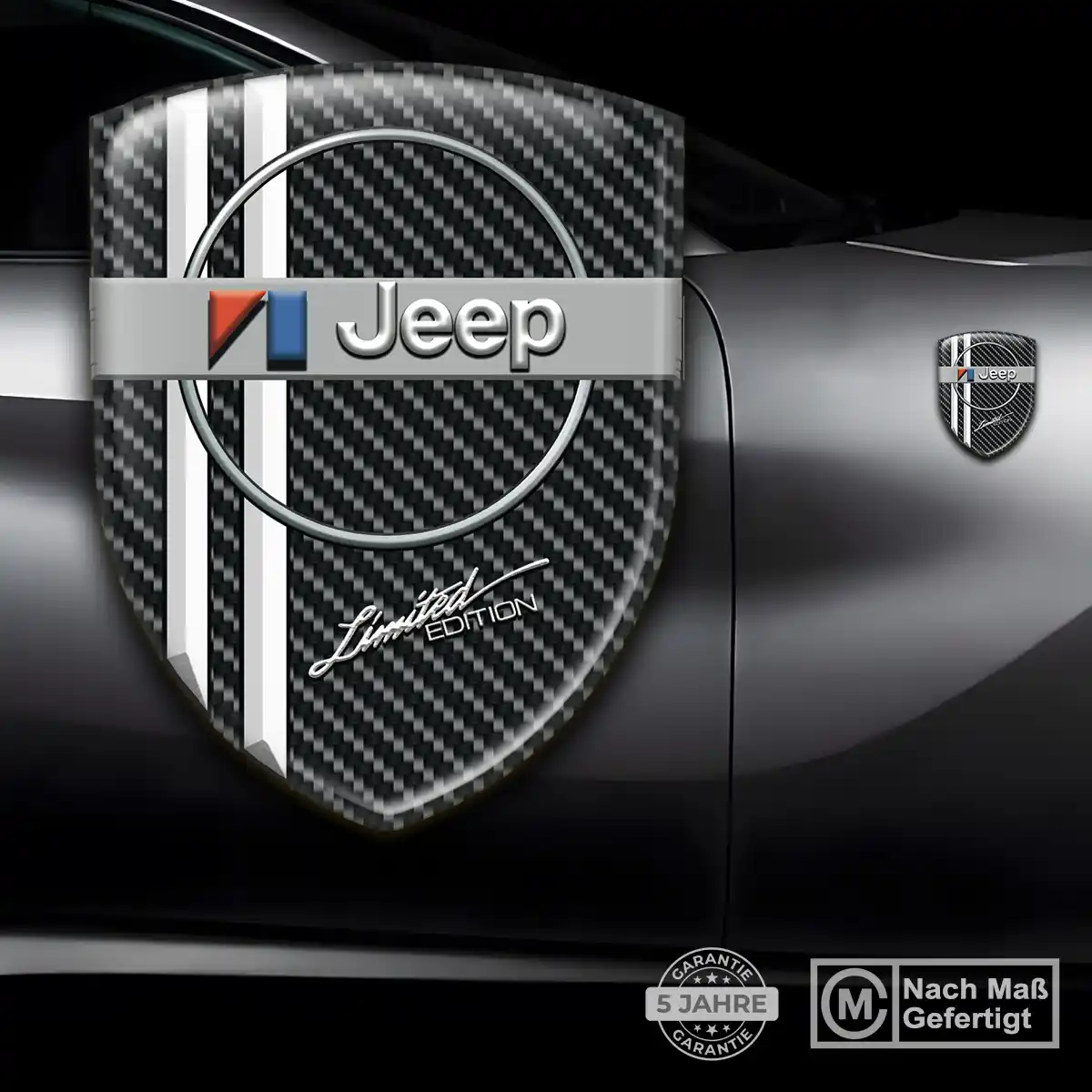 Jeep Emblem Auto Hochwertiges Harz