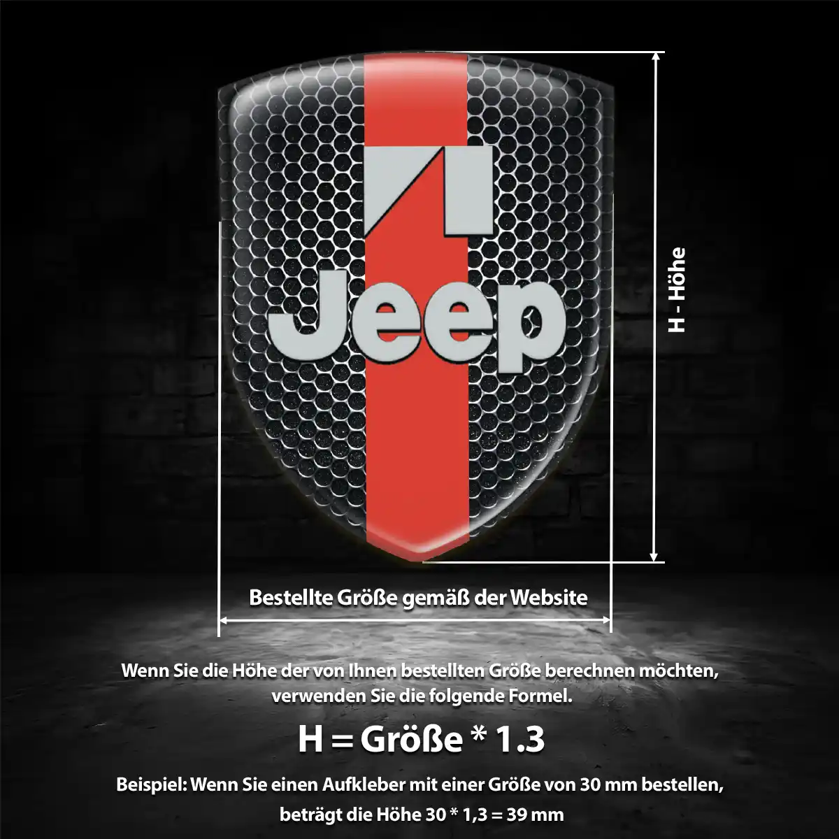 Jeep Emblem Auto Interieurdesign