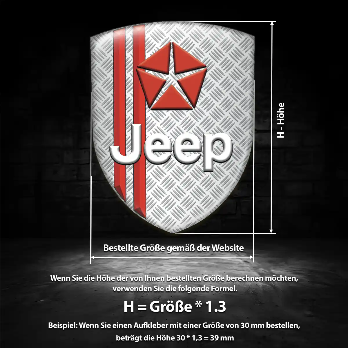 Jeep Emblem Auto Markenedition