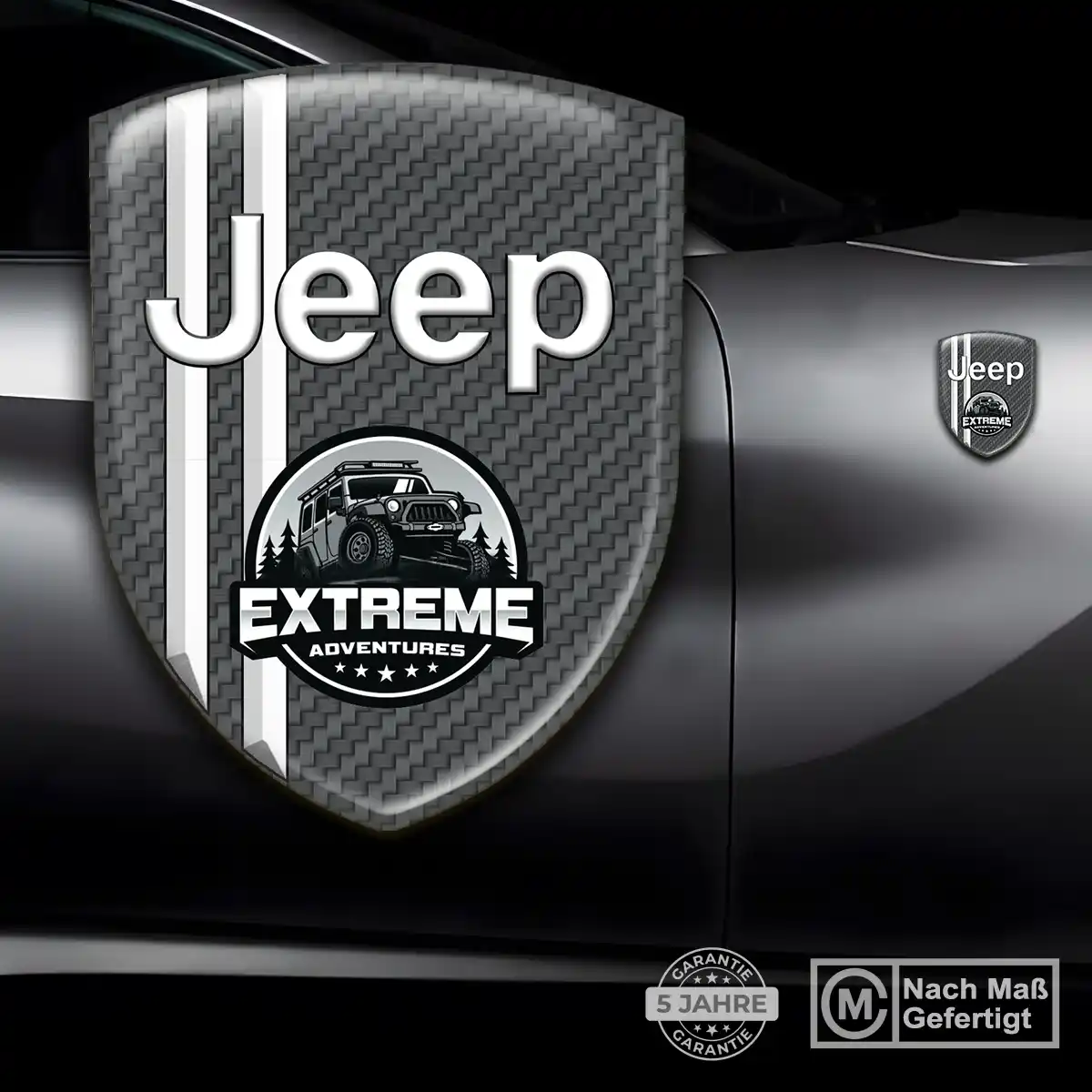 Jeep Emblem Auto Modernes Design