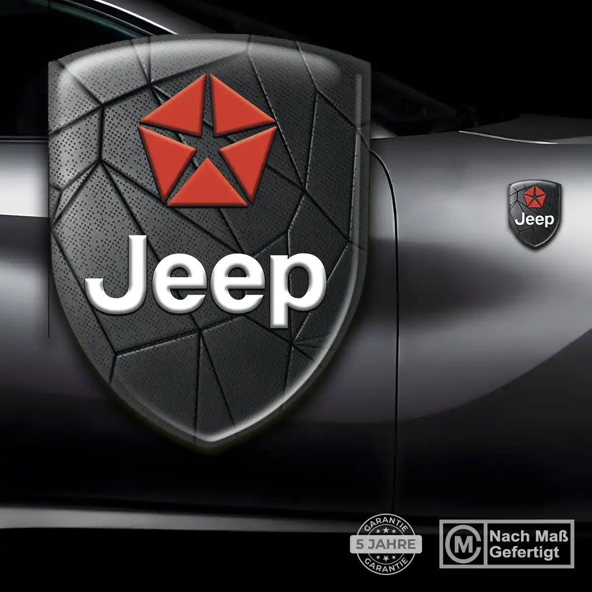 Jeep Emblem Auto Tuningfahrzeug