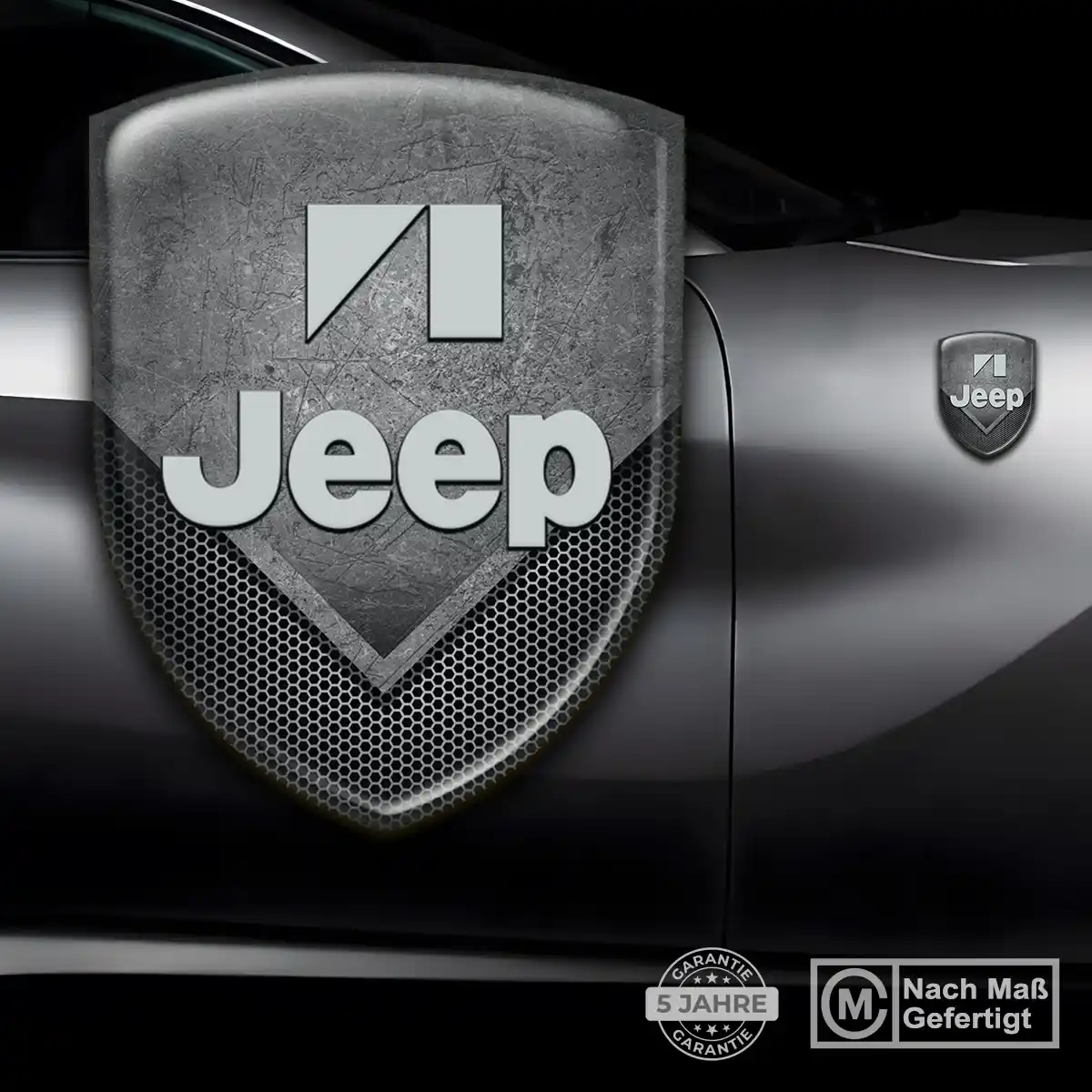 Jeep Emblem Elegantes Design