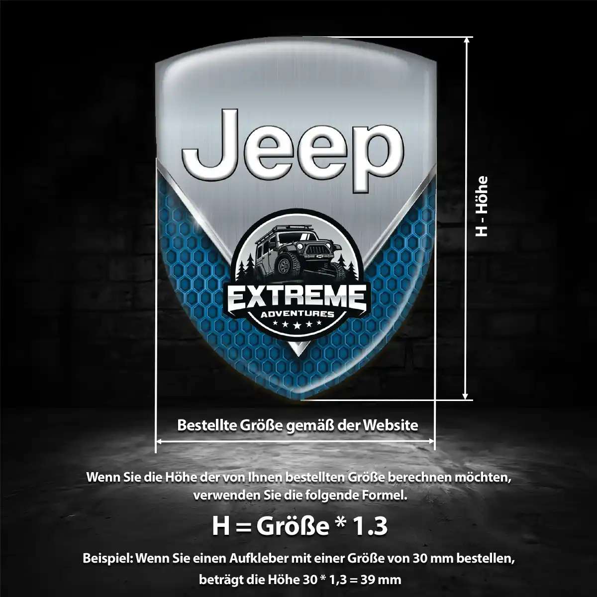 Jeep Emblem Hohe Qualität