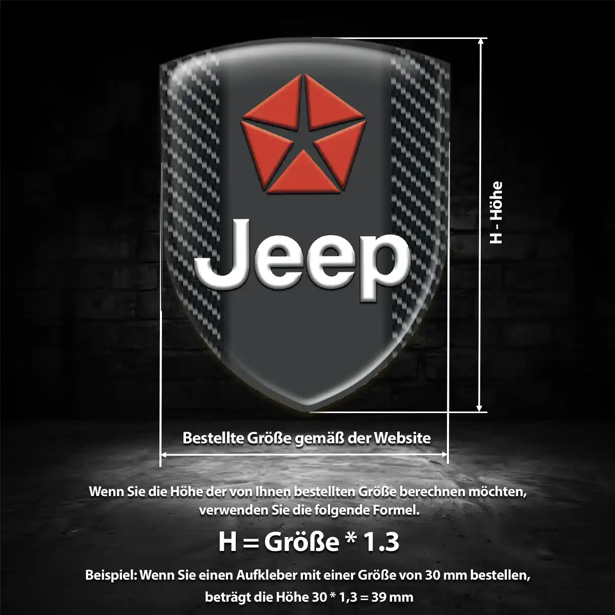 Jeep Emblem Limitierte Auflage