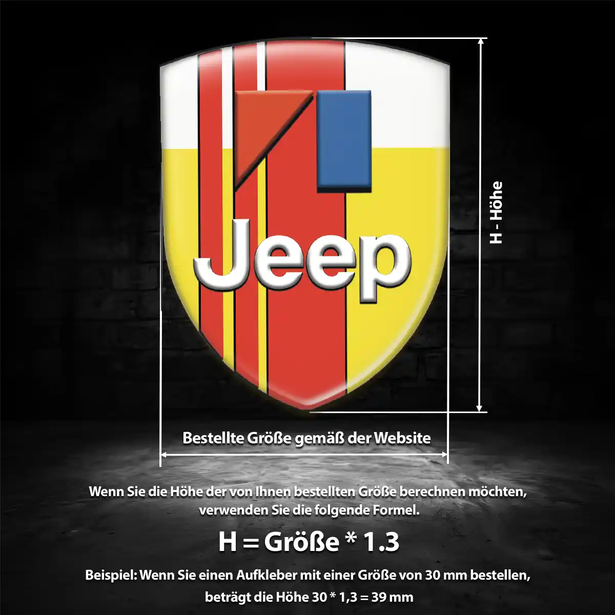 Jeep Emblem Premium-Edition