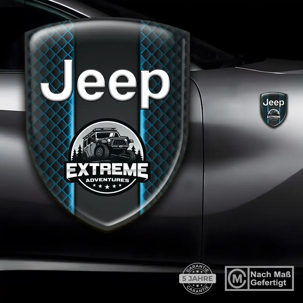Jeep Emblem Wappen Anspruchsvolles Design