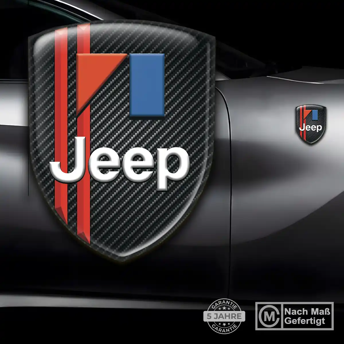 Jeep Emblem Wappen Aufkleber Anspruchsvolles Design