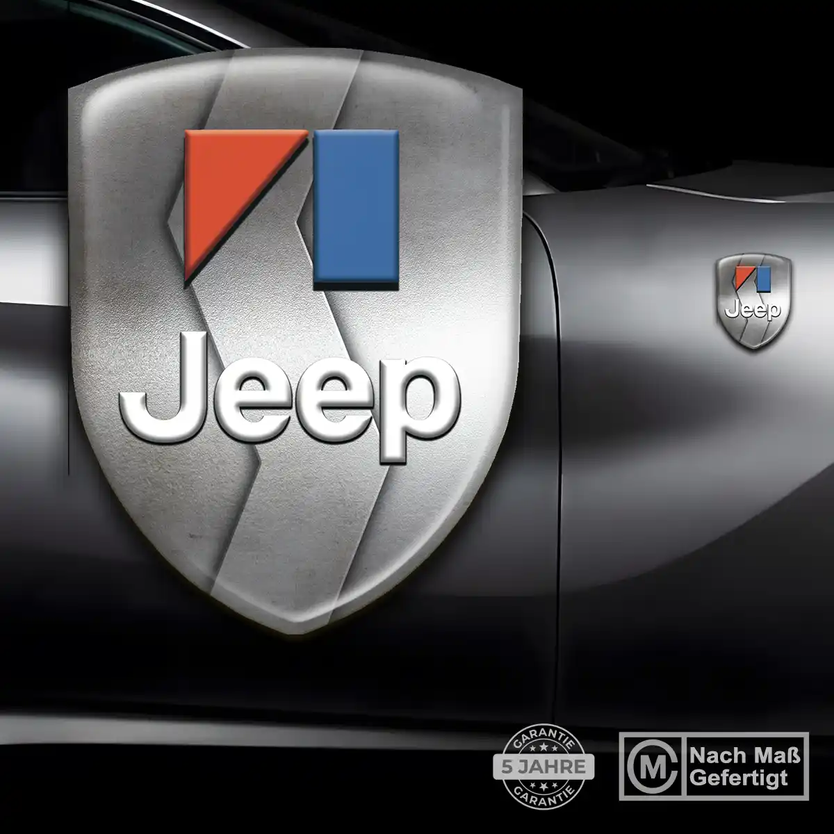 Jeep Emblem Wappen Aufkleber Ausdrucksstarkes Design