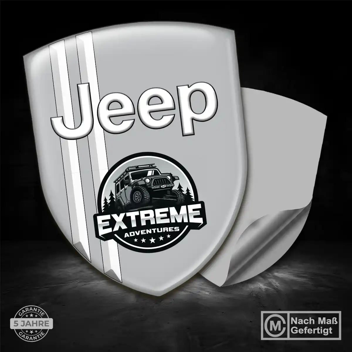 Jeep Emblem Wappen Aufkleber Auto Edles Design