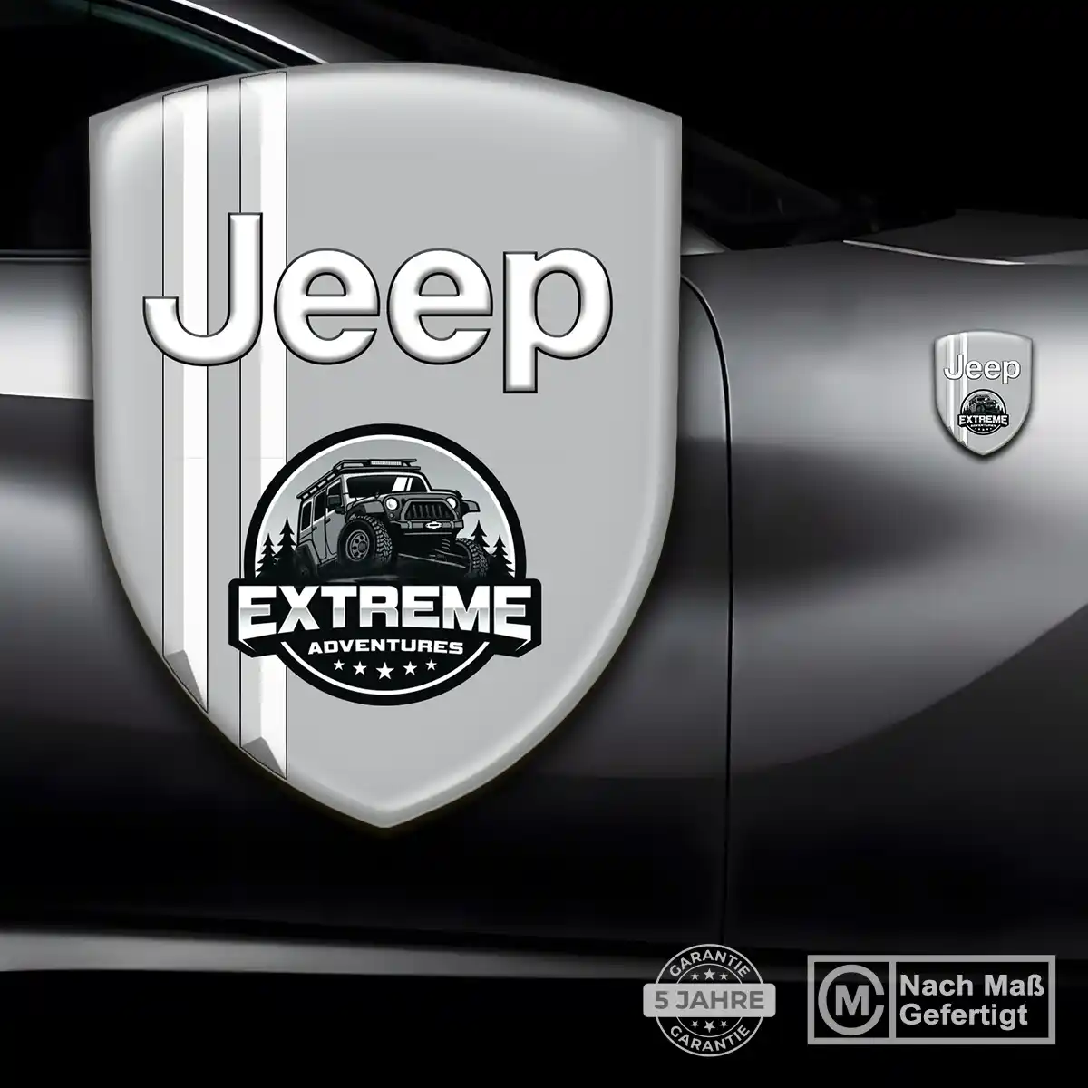 Jeep Emblem Wappen Aufkleber Auto Edles Design