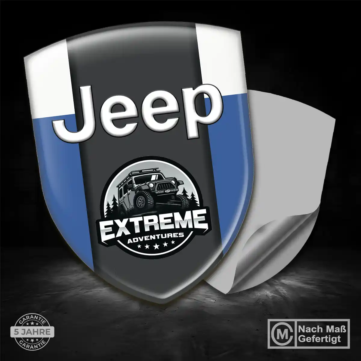 Jeep Emblem Wappen Aufkleber Auto Elegantes Design