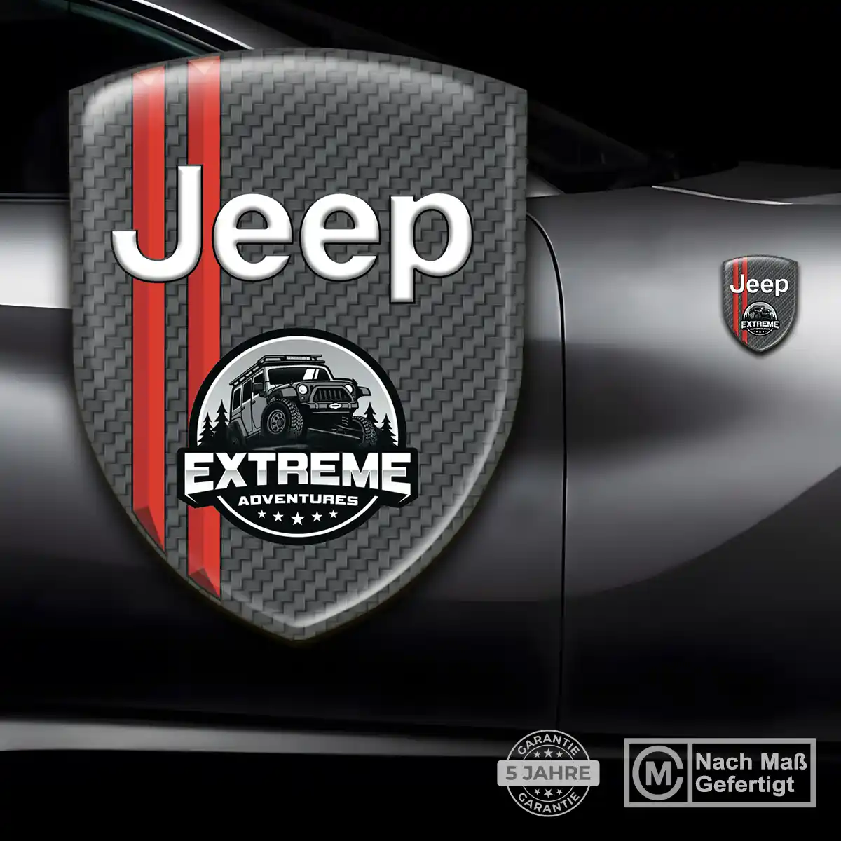 Jeep Emblem Wappen Aufkleber Auto Limitierte Auflage