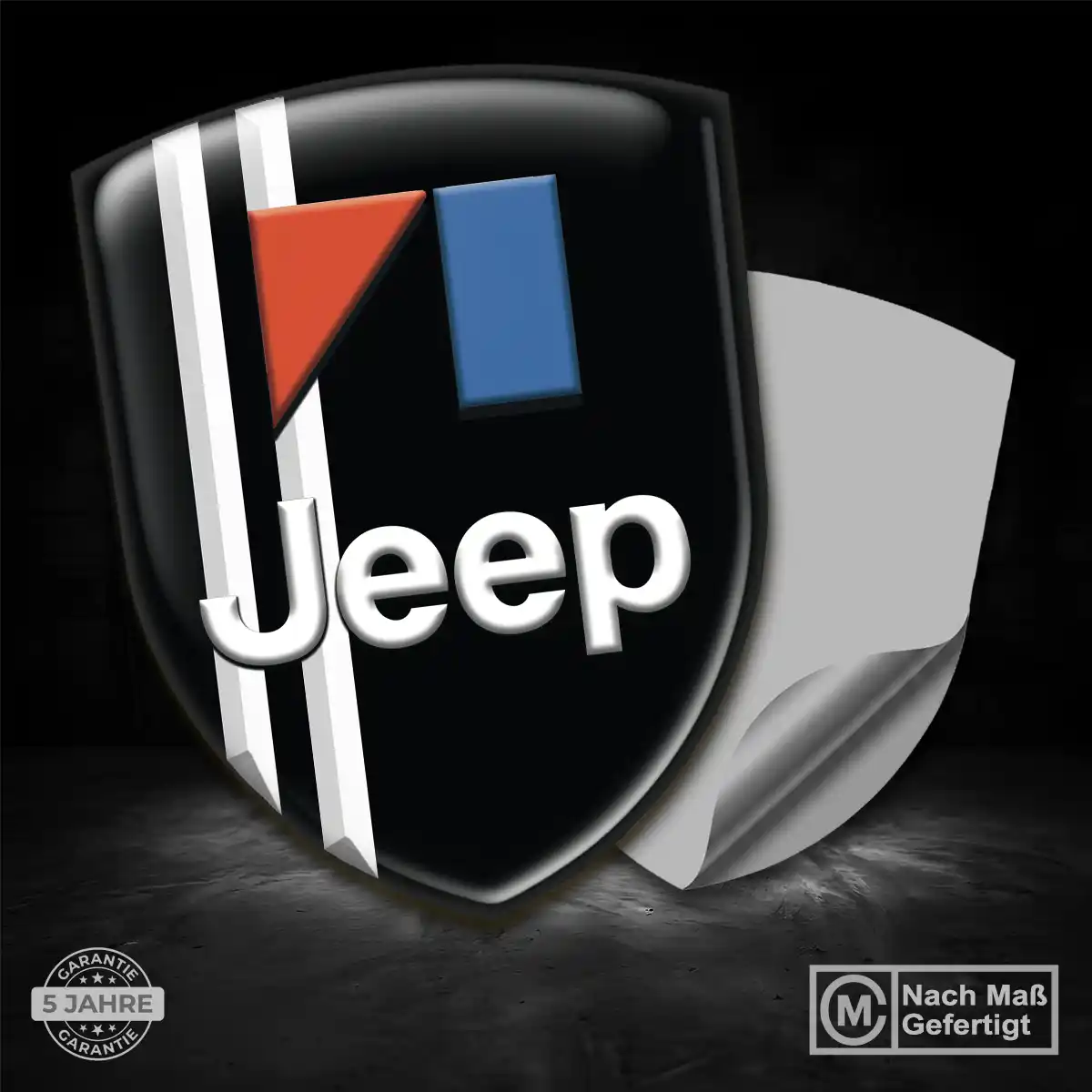 Jeep Emblem Wappen Aufkleber Auto Markenedition