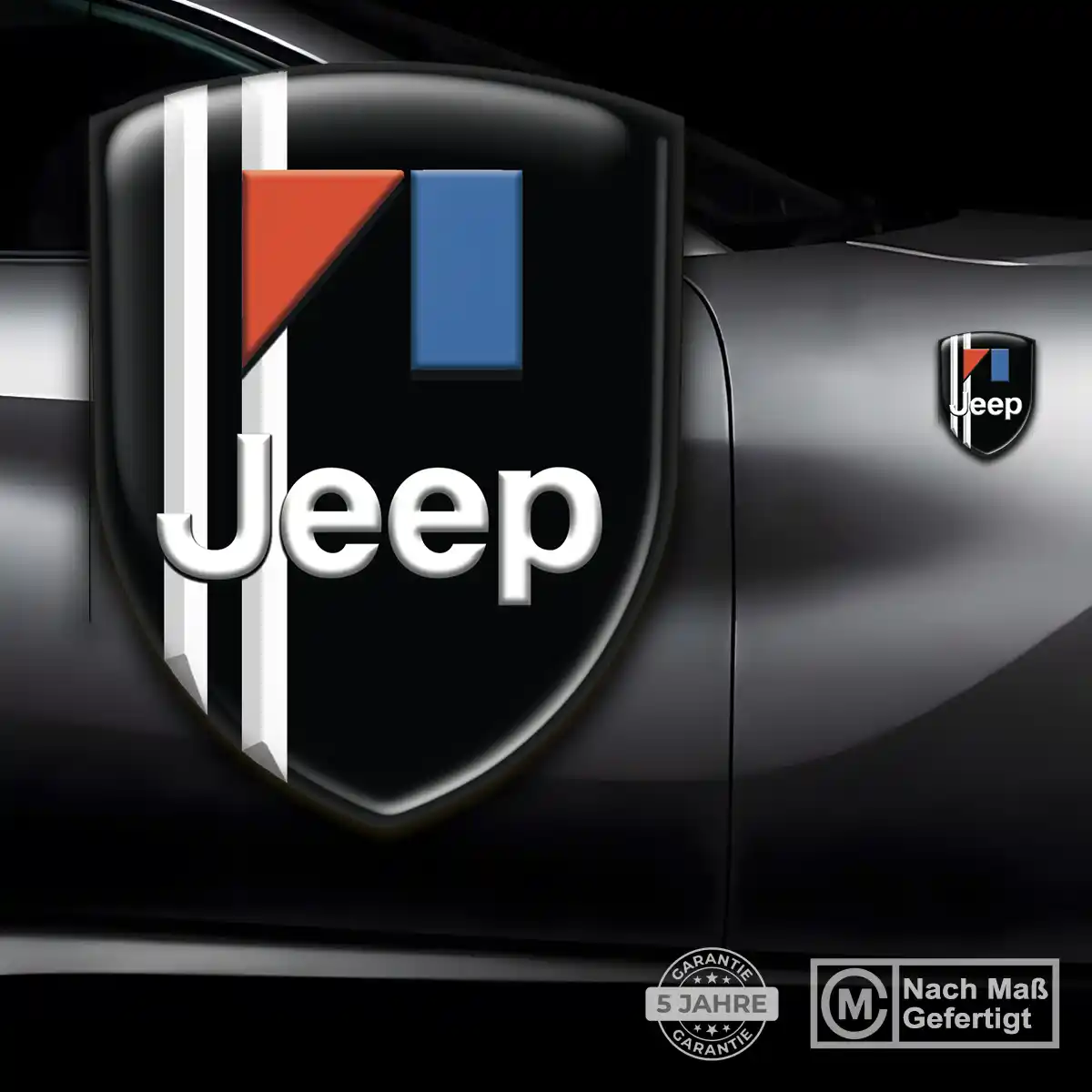 Jeep Emblem Wappen Aufkleber Auto Markenedition