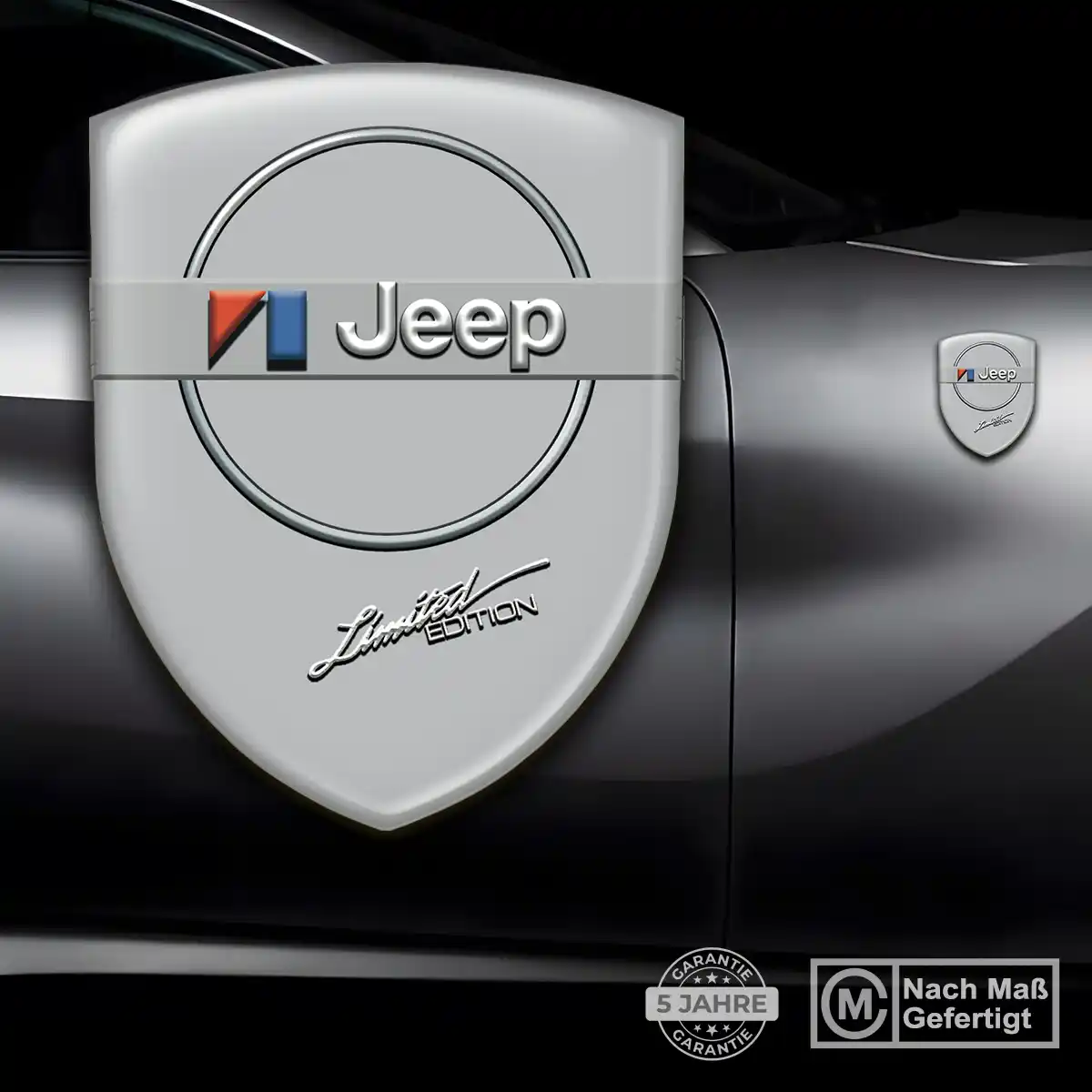 Jeep Emblem Wappen Aufkleber Auto Tuningfahrzeug