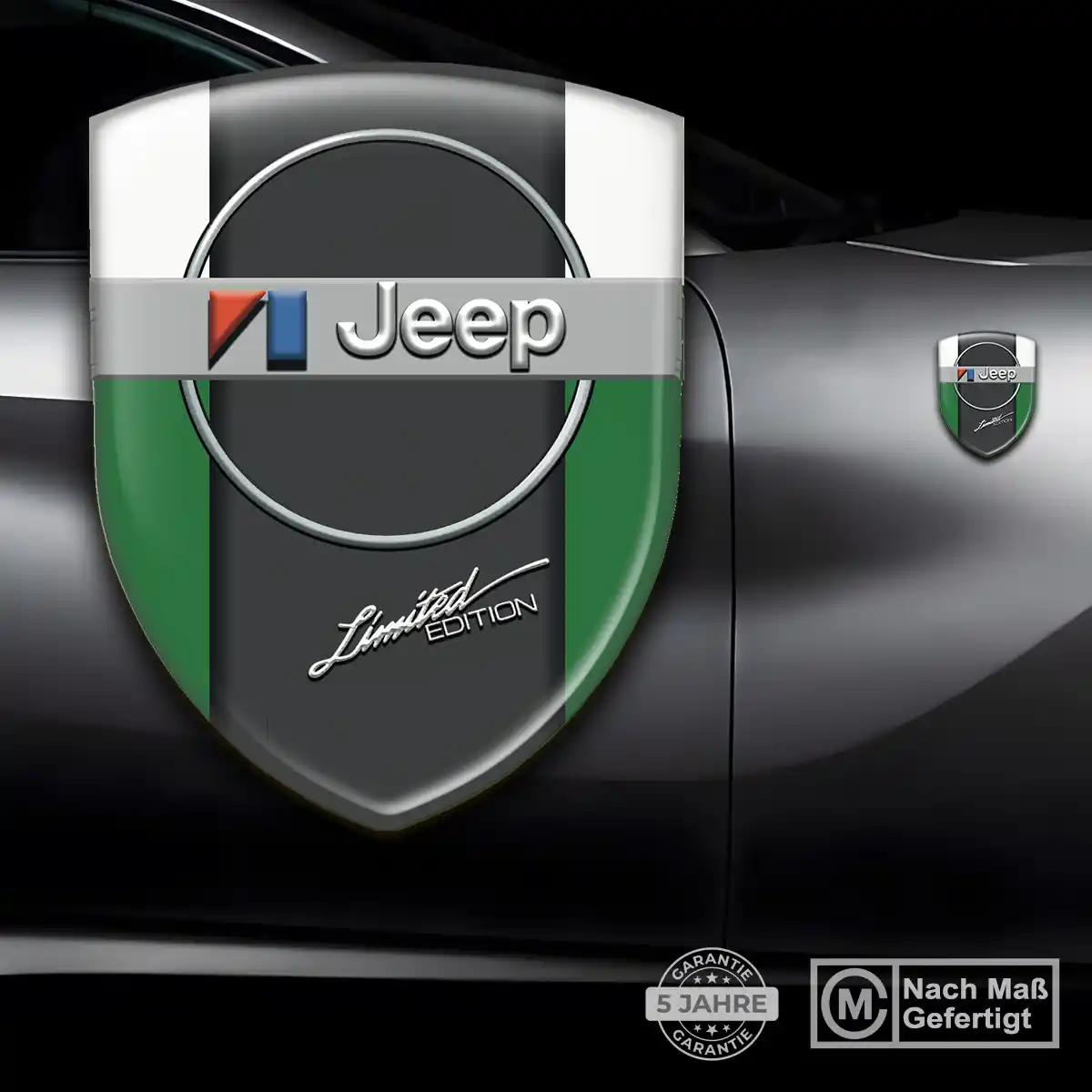 Jeep Emblem Wappen Aufkleber Erstklassige Qualität