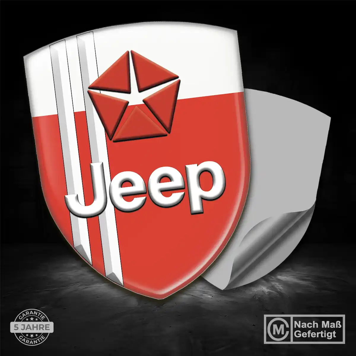 Jeep Emblem Wappen Aufkleber Exterieurdesign