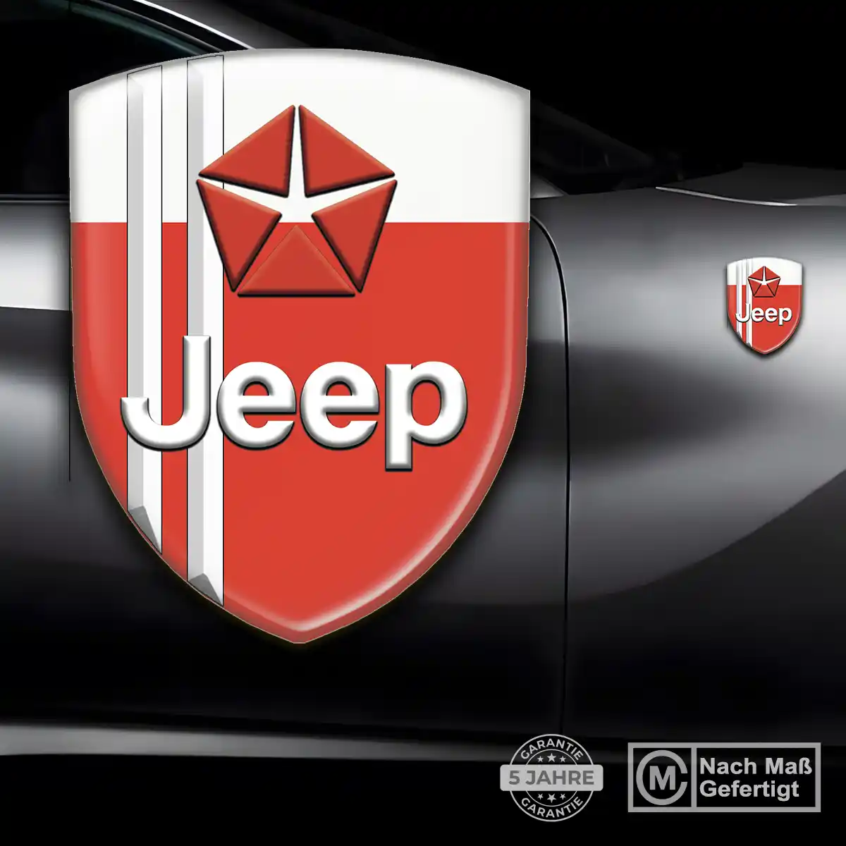 Jeep Emblem Wappen Aufkleber Exterieurdesign