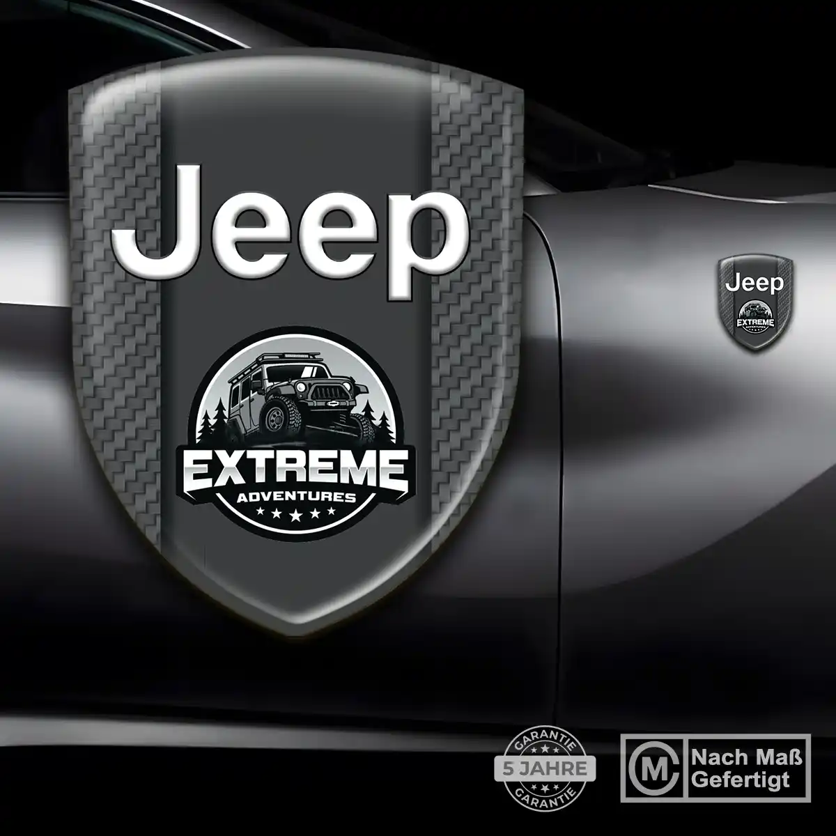 Jeep Emblem Wappen Aufkleber Limitierte Auflage