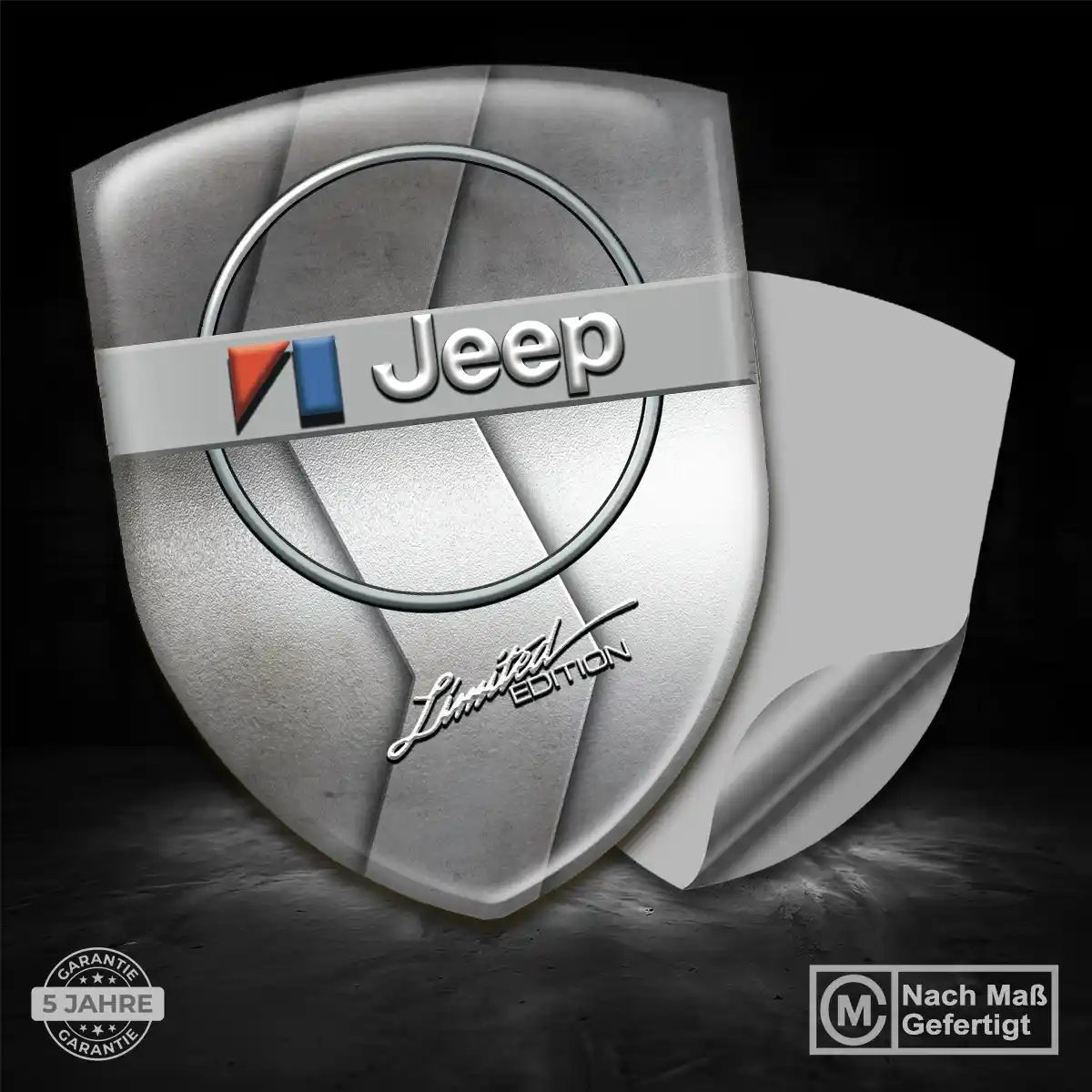 Jeep Emblem Wappen Aufkleber Premiumqualität