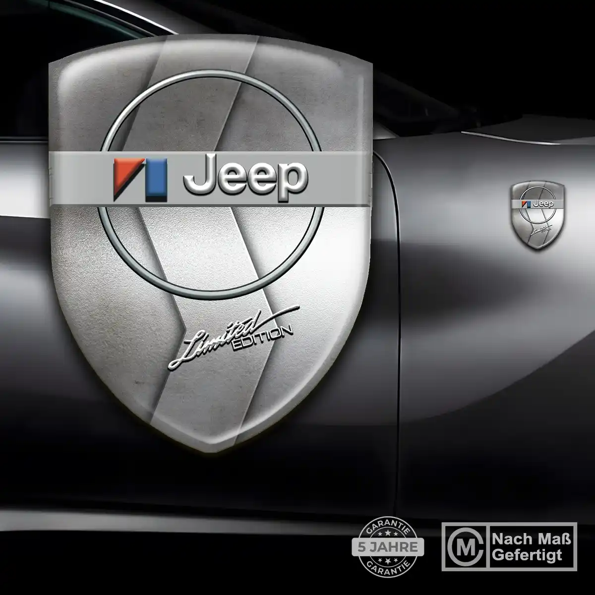 Jeep Emblem Wappen Aufkleber Premiumqualität