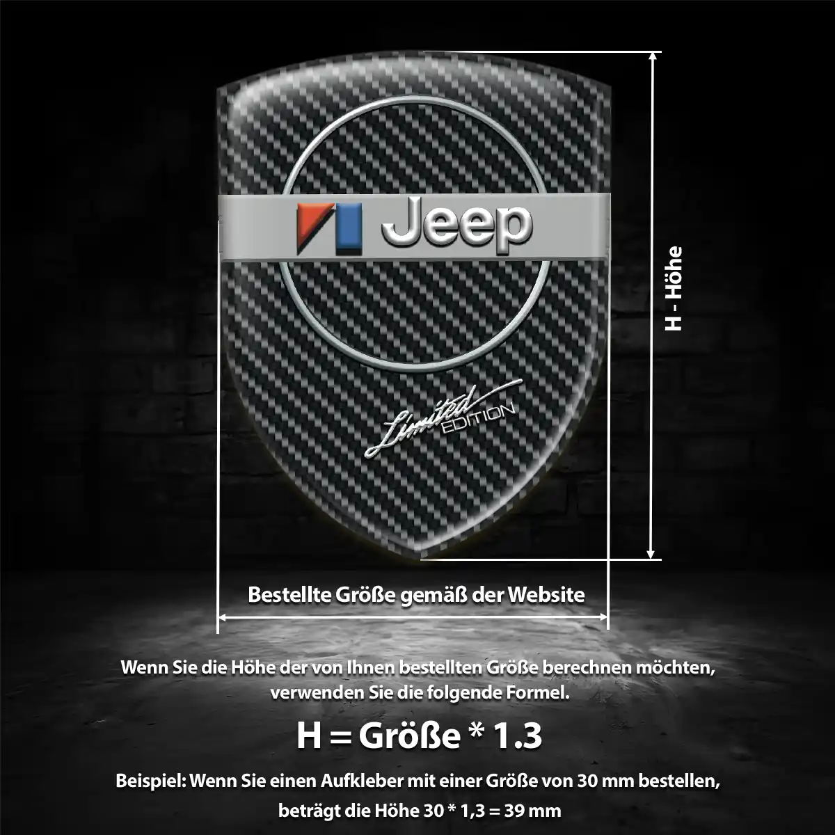 Jeep Emblem Wappen Auto Anspruchsvolles Design