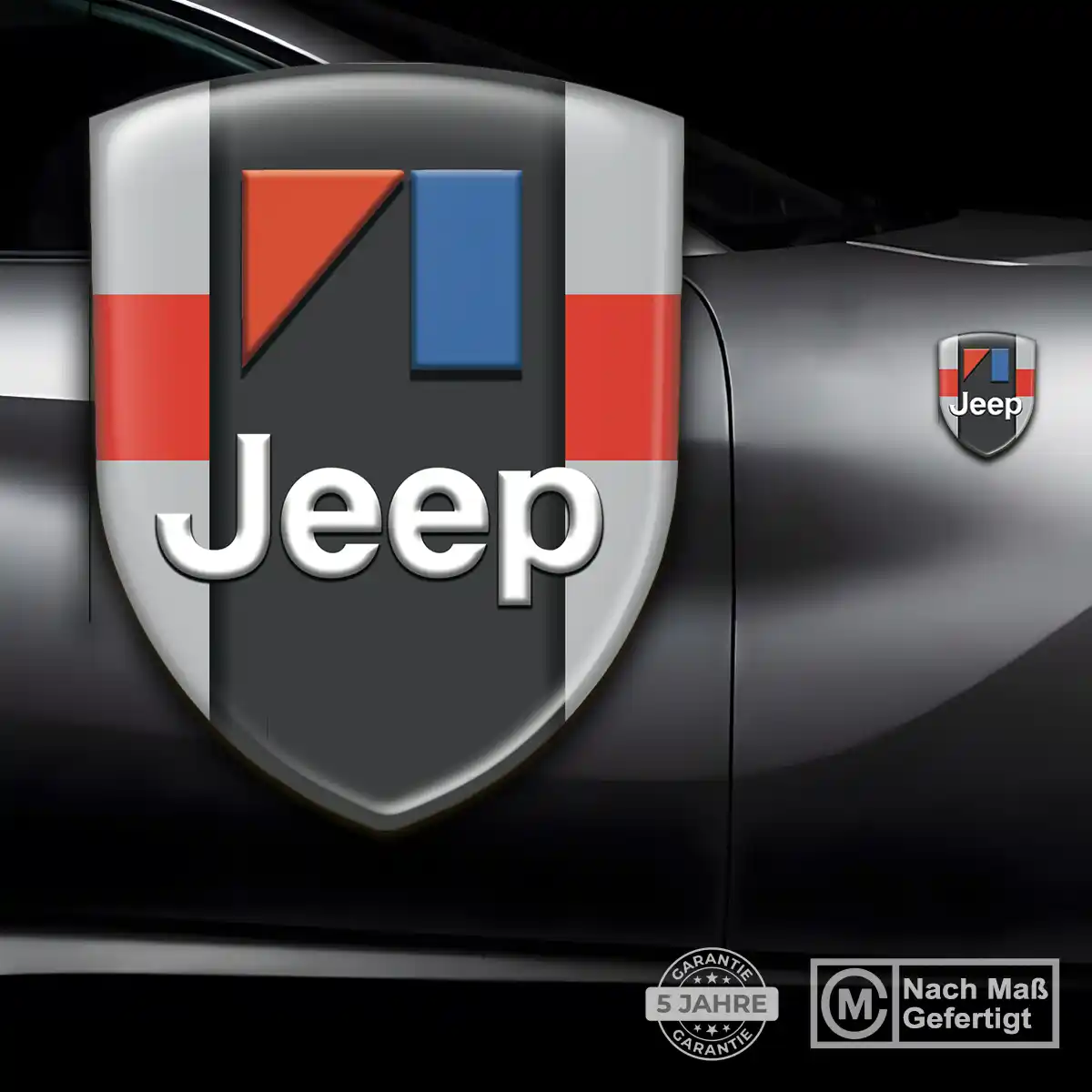 Jeep Emblem Wappen Auto Edles Design