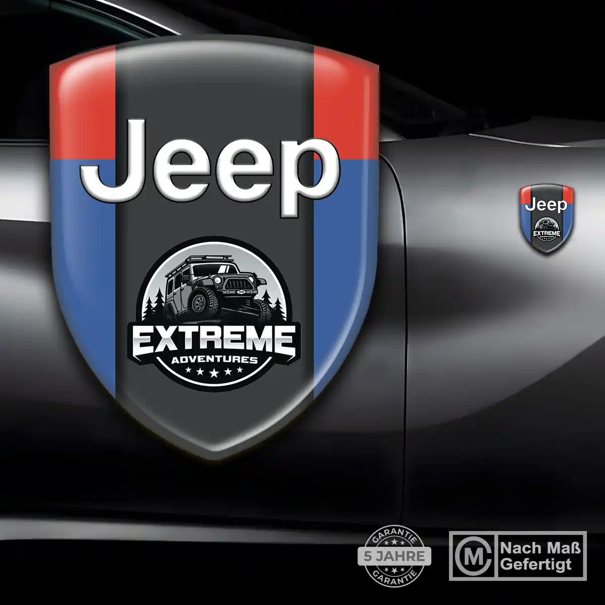Jeep Emblem Wappen Auto Exterieurdesign