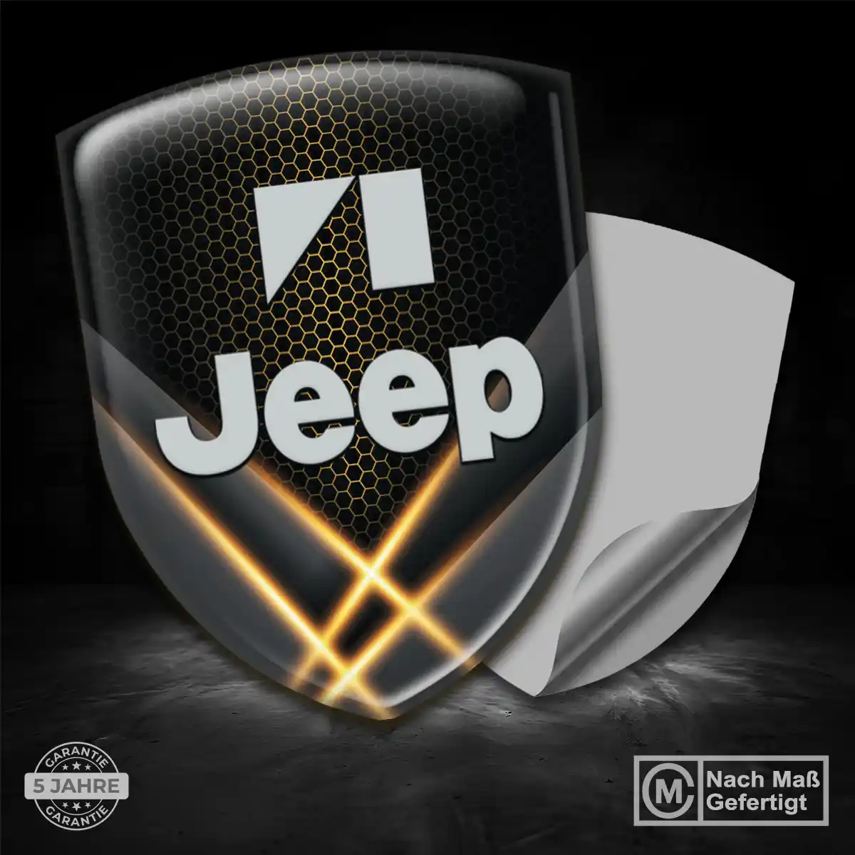Jeep Emblem Wappen Auto Interieurdesign