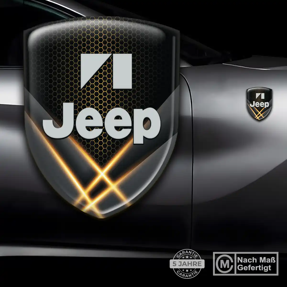 Jeep Emblem Wappen Auto Interieurdesign
