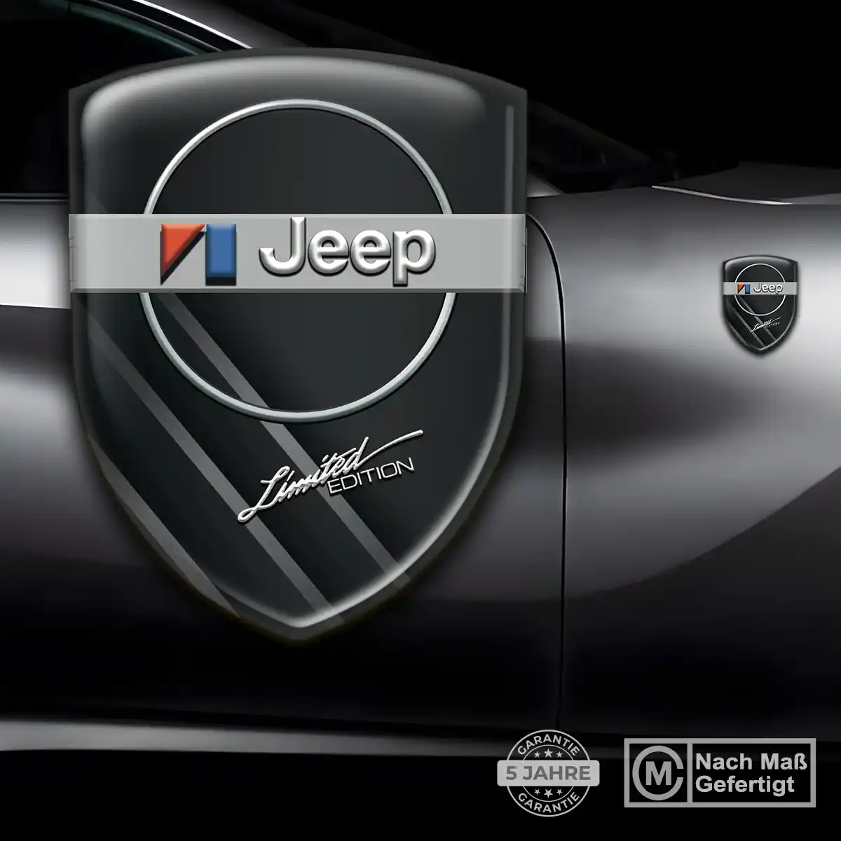Jeep Emblem Wappen Auto Markenedition