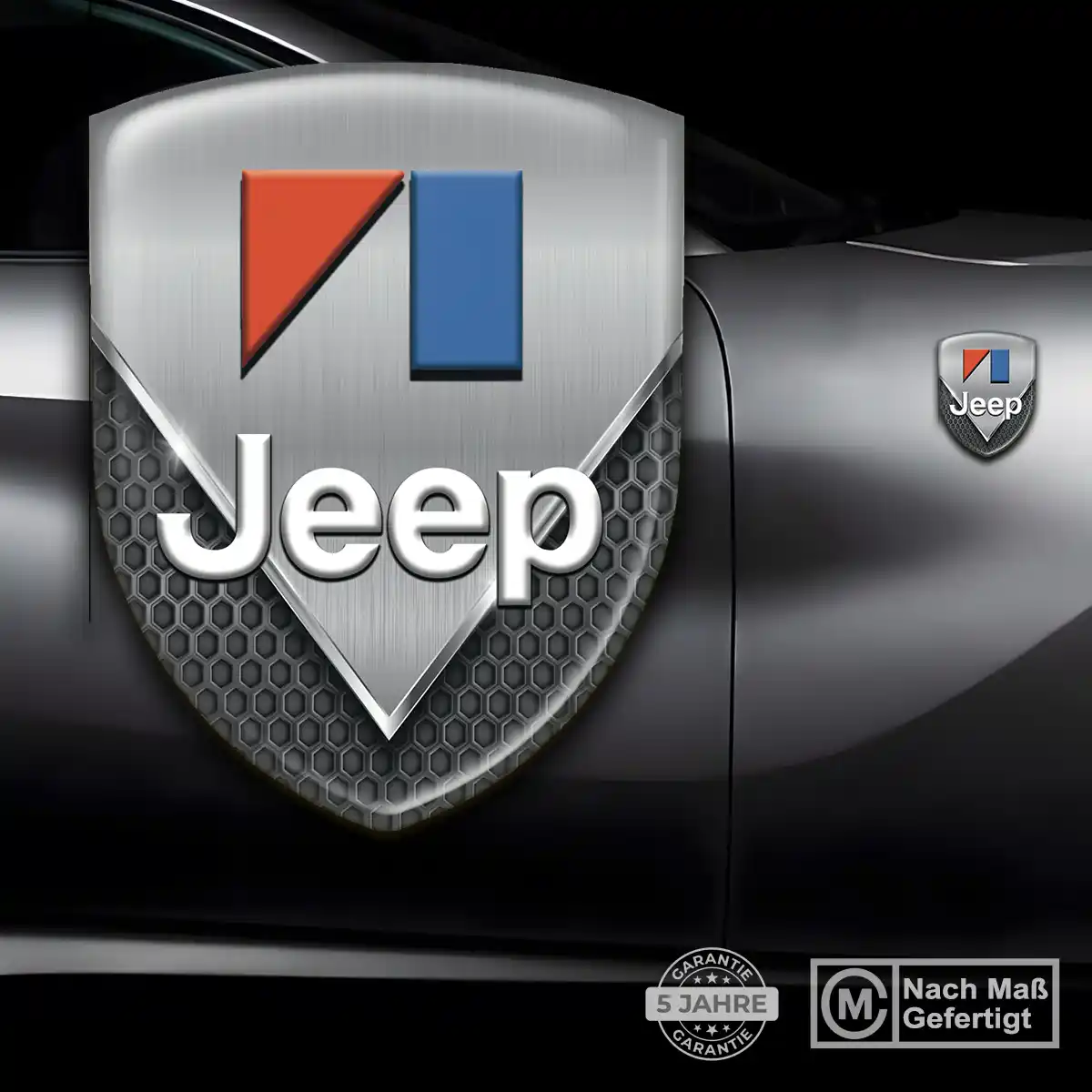 Jeep Emblem Wappen Auto Modernes Design