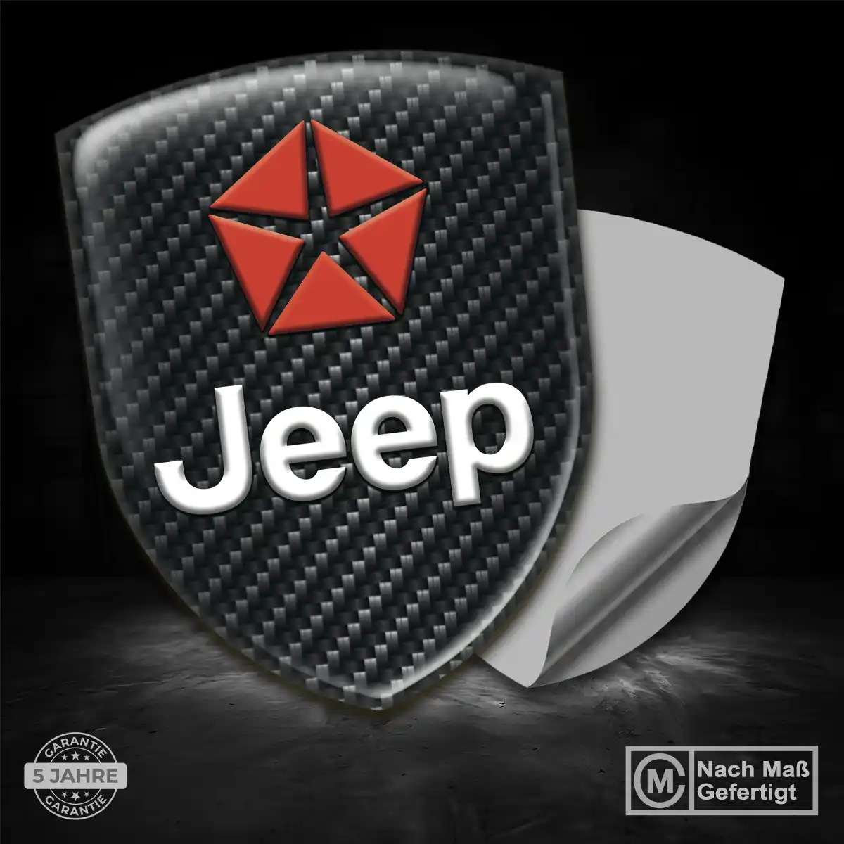 Jeep Emblem Wappen Auto Stilvolles Design