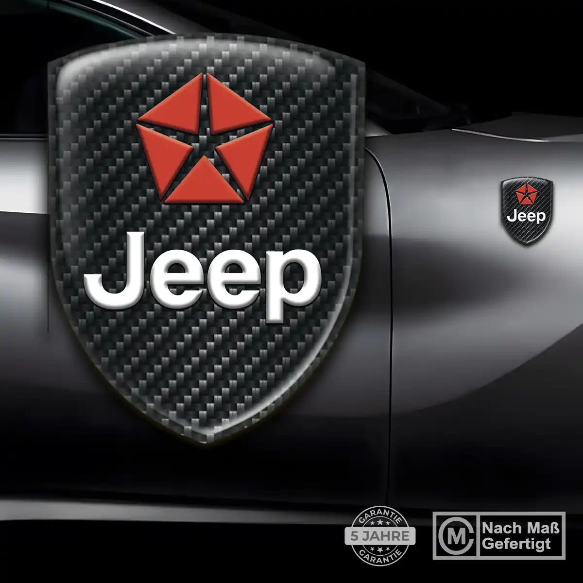 Jeep Emblem Wappen Auto Stilvolles Design