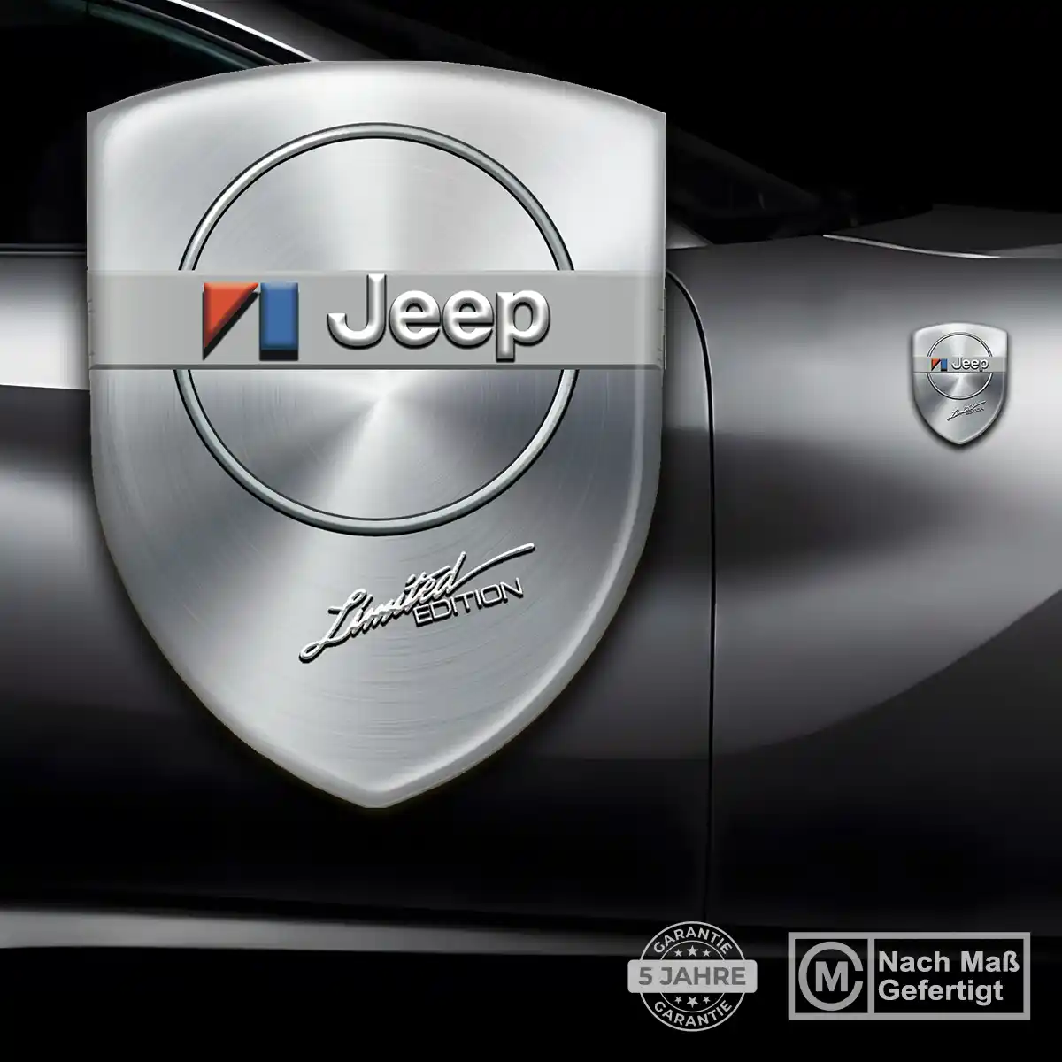Jeep Emblem Wappen Auto Tuningfahrzeug