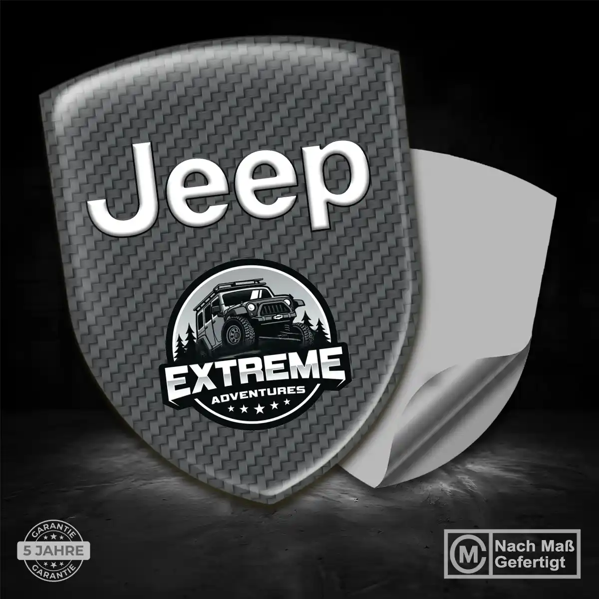Jeep Emblem Wappen Exterieurdesign
