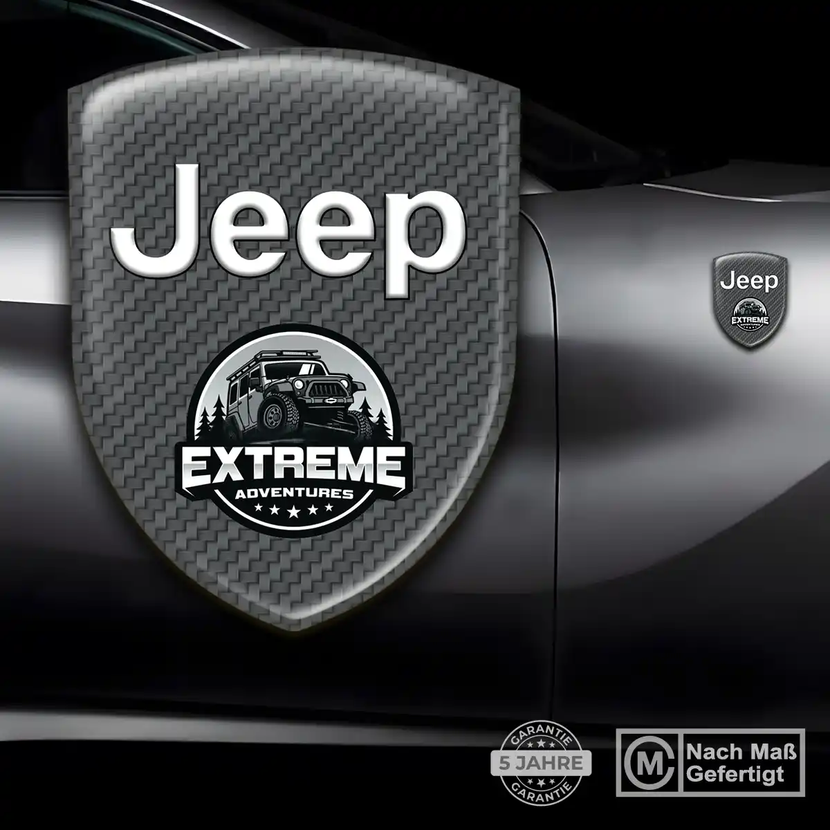 Jeep Emblem Wappen Exterieurdesign