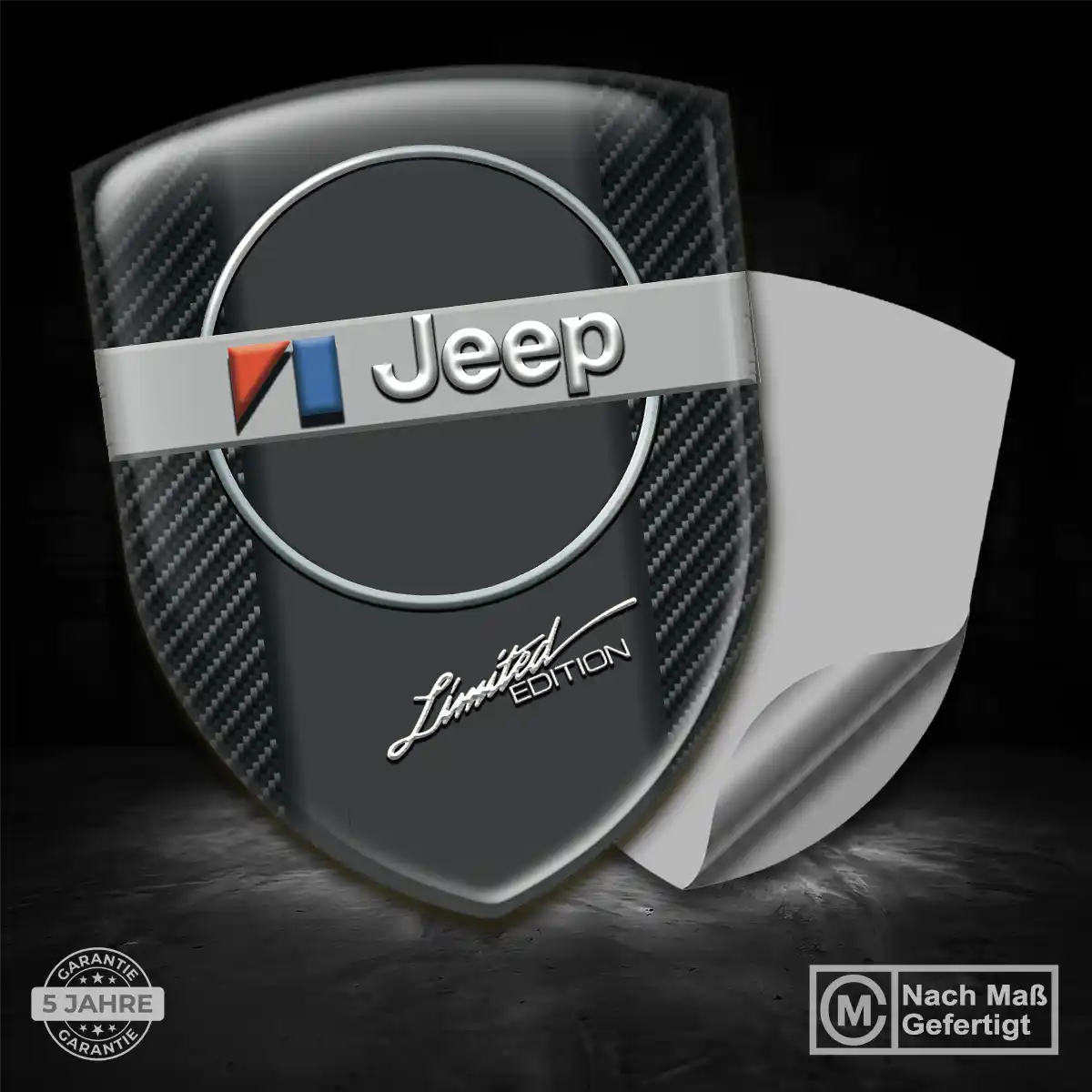 Jeep Emblem Wappen Hochwertiges Harz