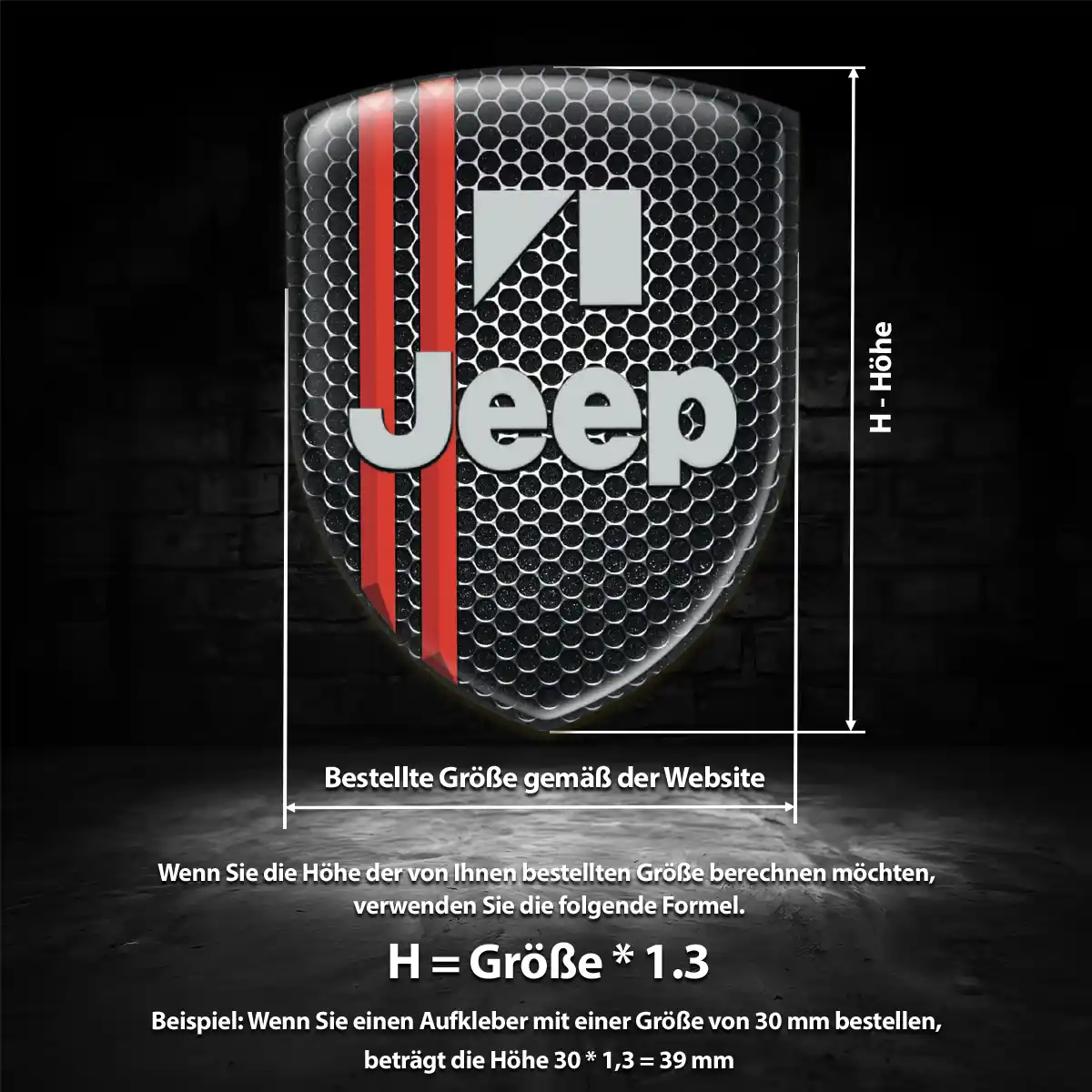 Jeep Emblem Wappen Markenedition
