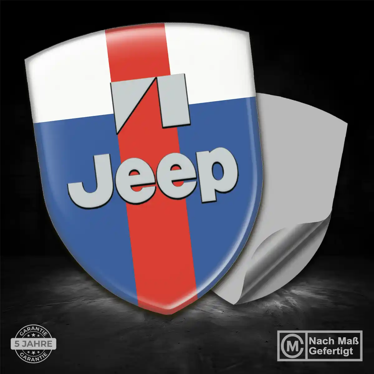 Jeep Emblem Wappen Modernes Design