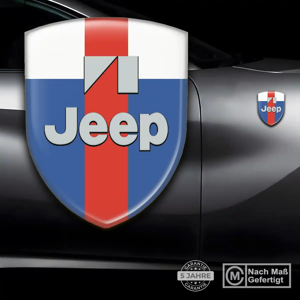 Jeep Emblem Wappen Modernes Design