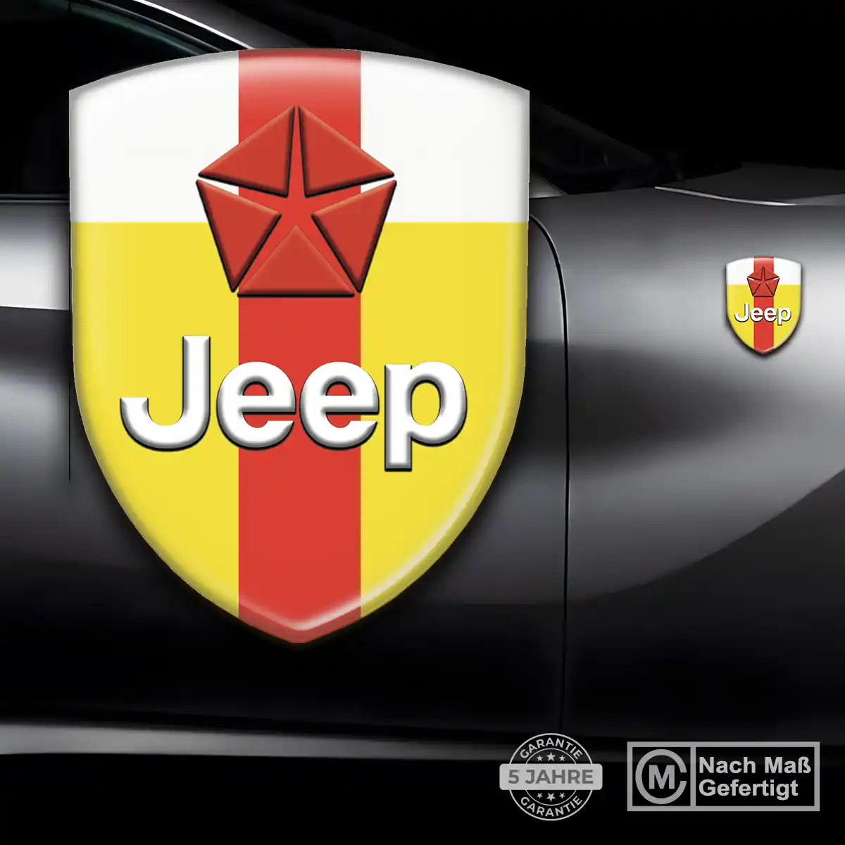 Jeep Embleme Anspruchsvolles Design