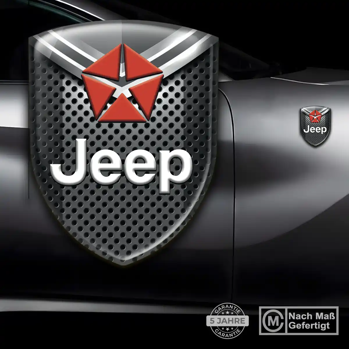 Jeep Embleme Ausdrucksstarkes Design