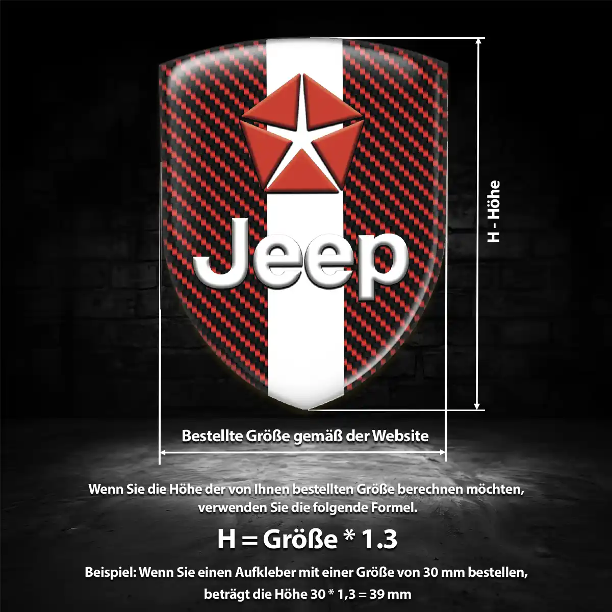 Jeep Embleme Auto Anspruchsvolles Design