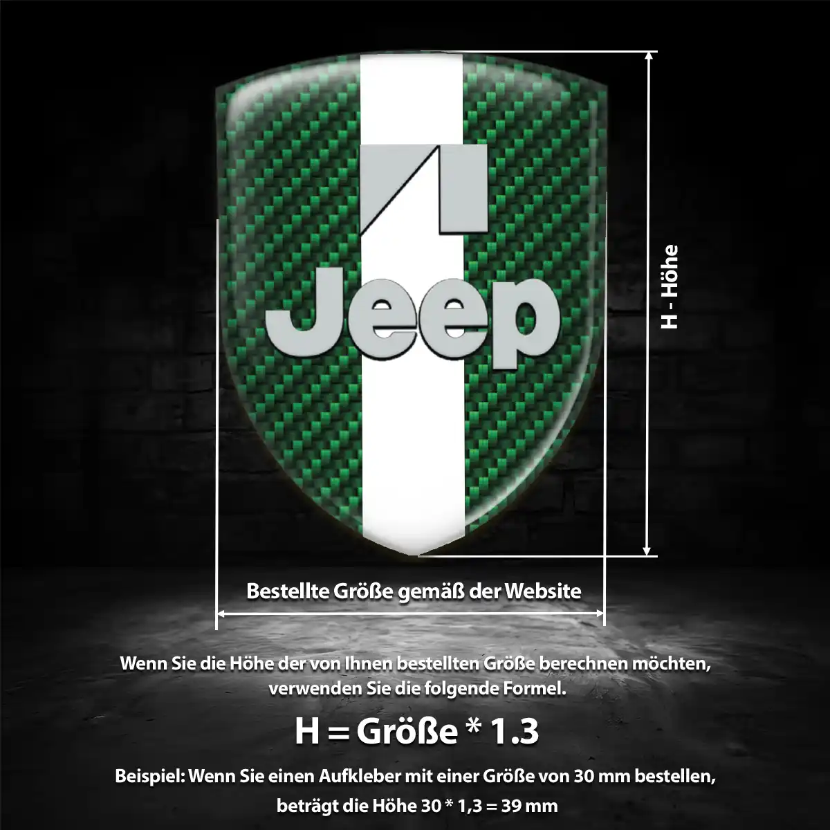 Jeep Embleme Auto Modernes Design