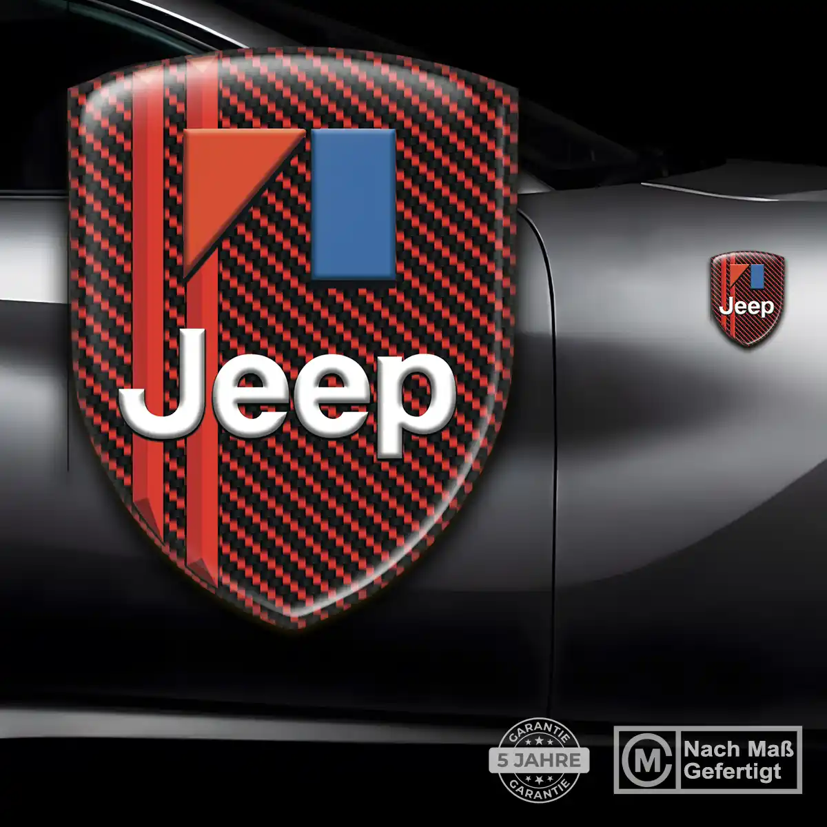 Jeep Embleme Auto Premium-Edition
