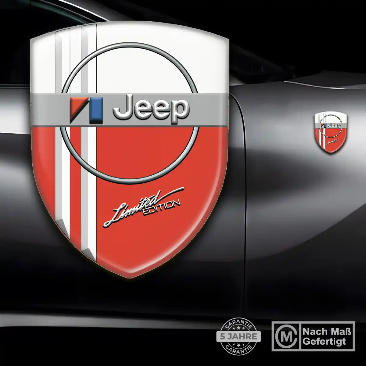 Jeep Embleme Auto Stilvolles Design