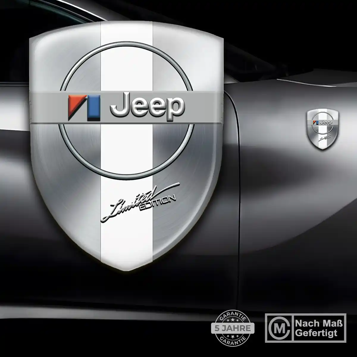 Jeep Embleme Edles Design