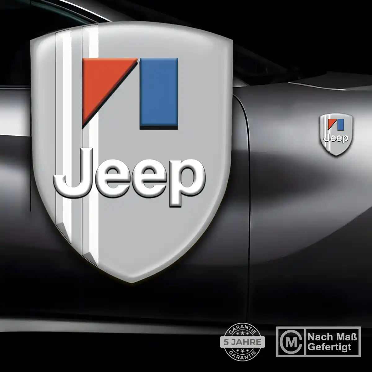 Jeep Embleme Elegantes Design